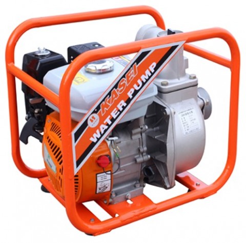 Motopompa 4 tempi KASEI 80ZB20 - 5.5 HP - 60000 l/h - diametro raccordi 80mm